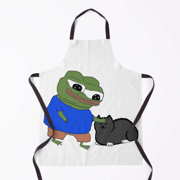 Item preview, Gatze streicheln or Pepe pets cat meme designed and sold by Pivial.