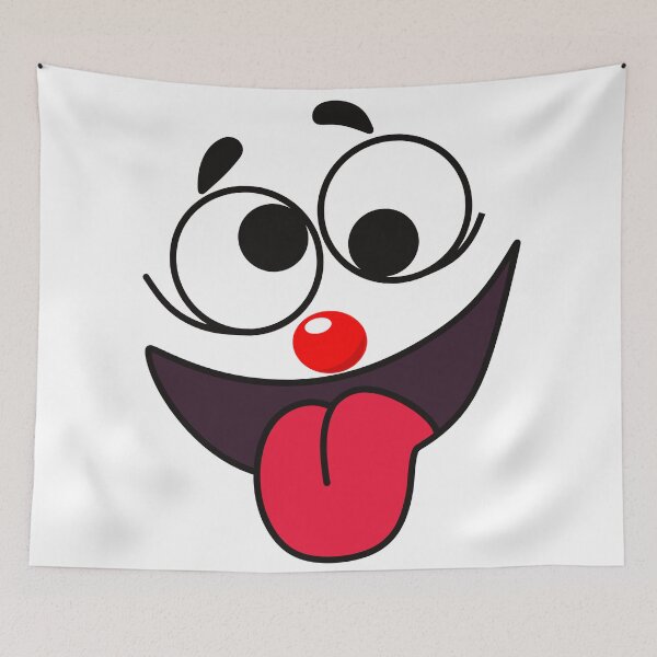 Item preview, Cartoon face with red nose  designed and sold by ardianSZ-studio.
