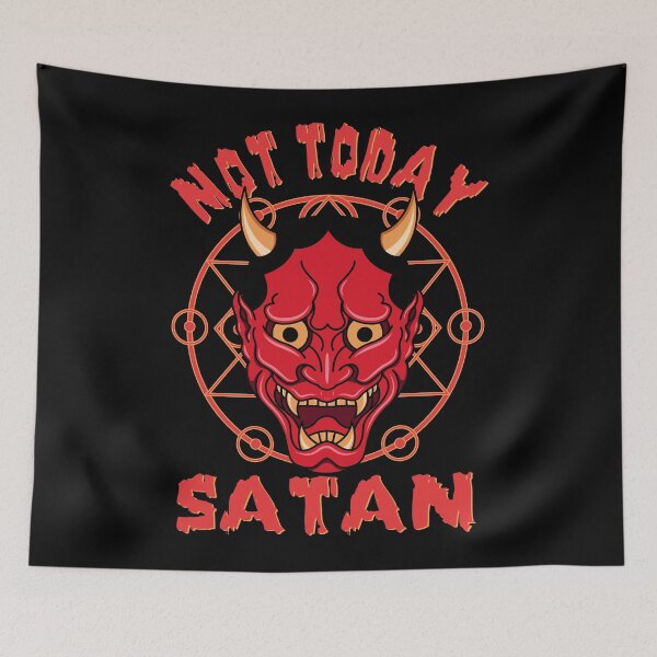 Item preview, Not Today Satan designed and sold by Jaffary.