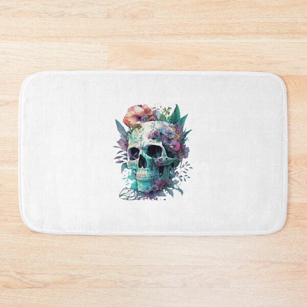 Item preview, Skull With Flowers designed and sold by Bo-Bros-Tees.