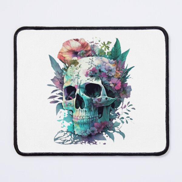 Item preview, Skull With Flowers designed and sold by Bo-Bros-Tees.