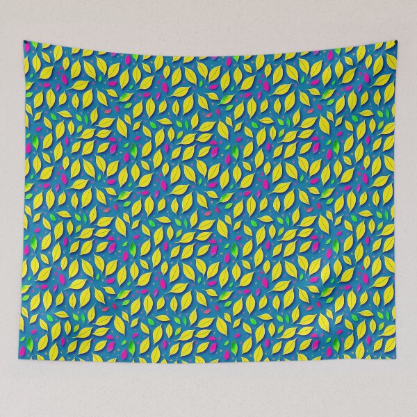 Item preview, Stunning Floating Leaves A Captivating Pattern Art designed and sold by amithachapa.
