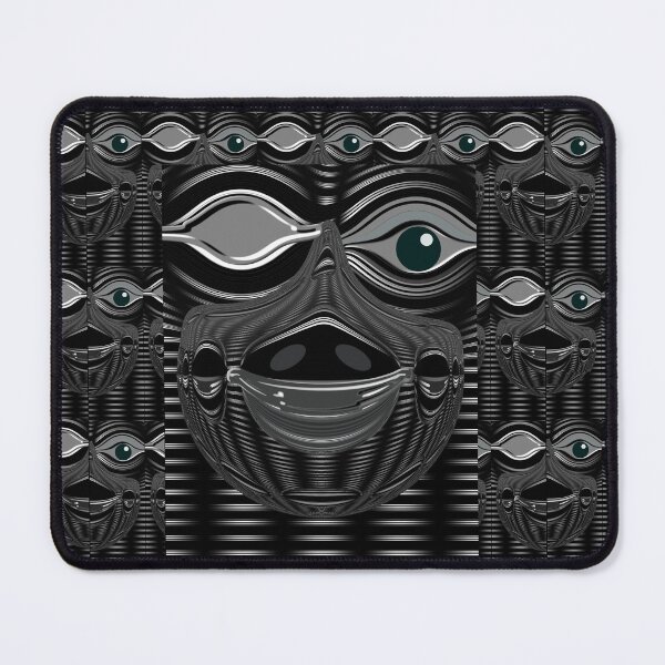 Item preview, Face off Psychedelic Portraits Modern Dodern Design designed and sold by Dodern.