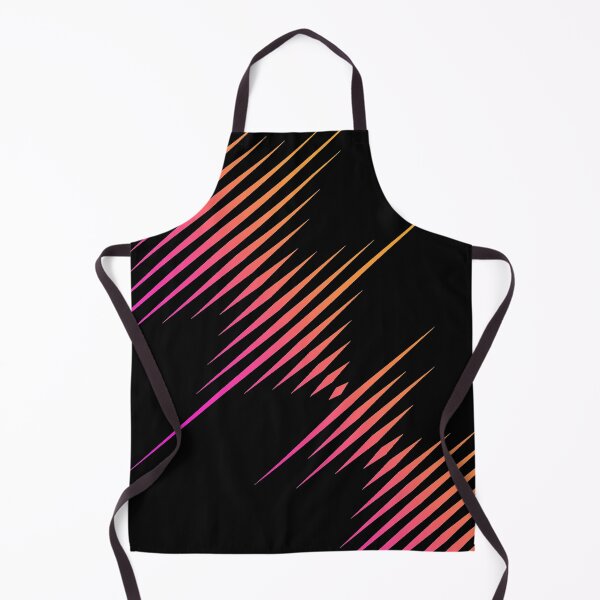 Item preview, Pink and Orange Soundwaves - Black designed and sold by Timeknights.