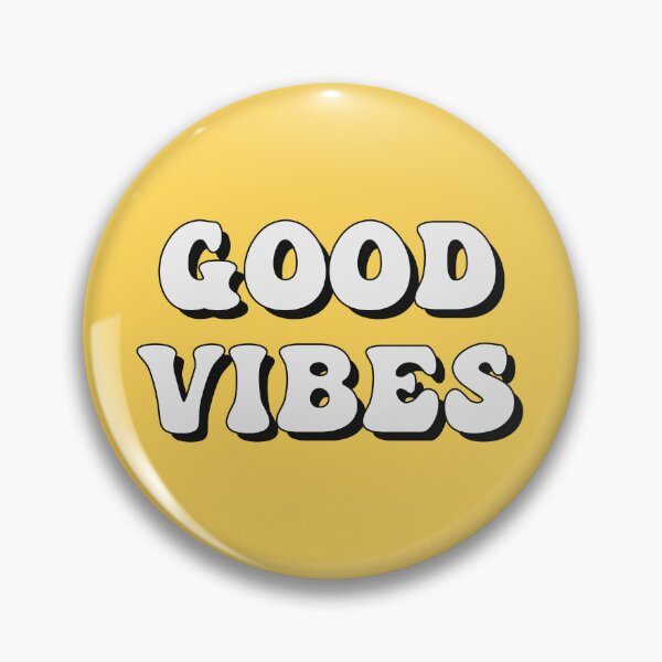 Item preview, Retro Yellow Good Vibes designed and sold by Atlantico54.