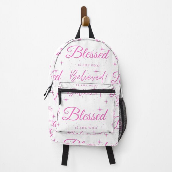 Item preview, BLESSED IS SHE WHO BELIEVED designed and sold by True Vine Apparel JA.