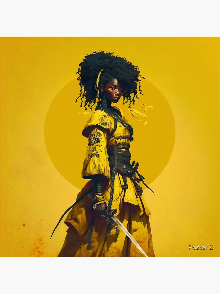 Afro Samurai - #0008 Poster for Sale by diegosilvaarts