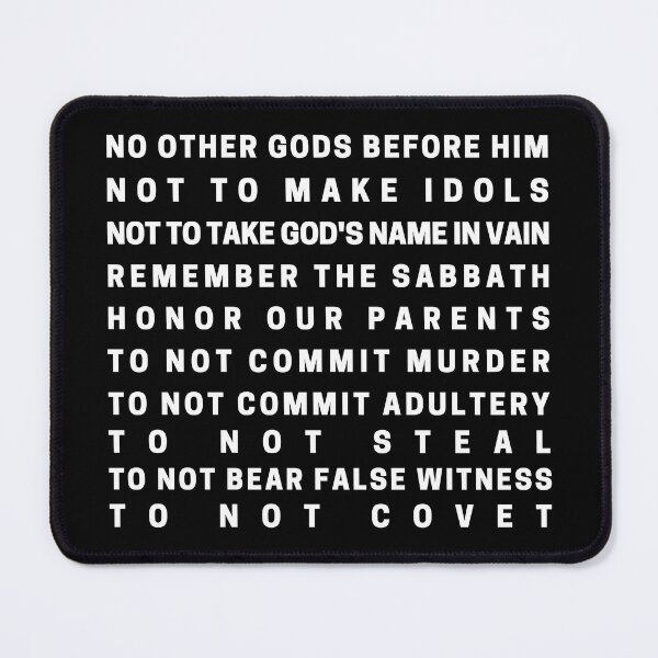 Item preview, The Ten Commandments designed and sold by Sean Soo.