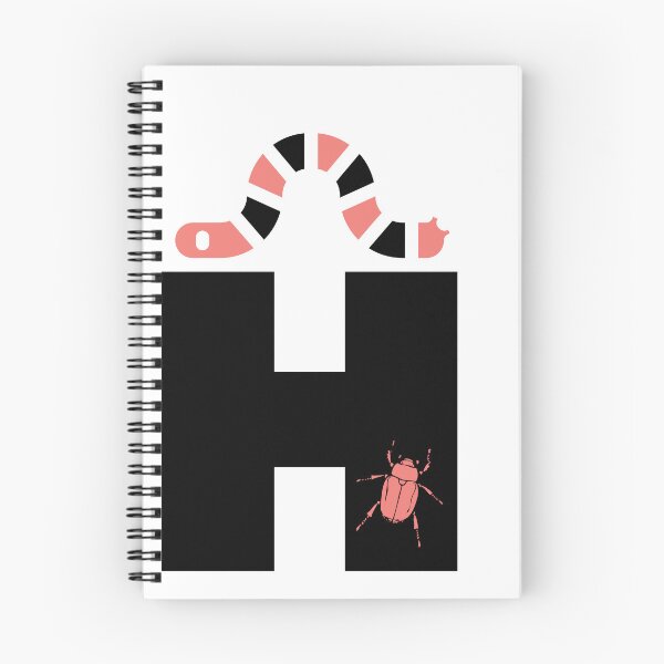 Item preview, Cute worm pink black H design alphabet D classic t-shirt designed and sold by Ravivan.