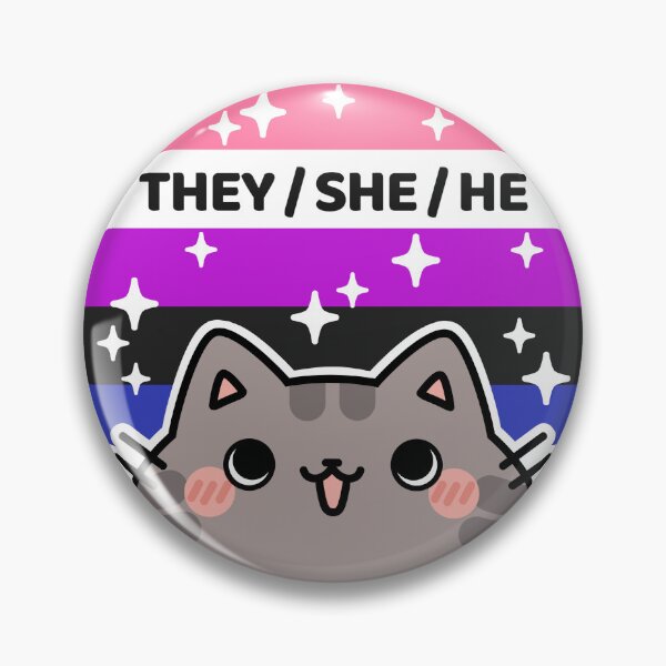Item preview, Pride Cat: They/She/He Genderfluid Flag designed and sold by kaleidoink designs.