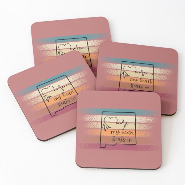 Item preview, My heart beats in New Mexico designed and sold by HooYooTeeTees.