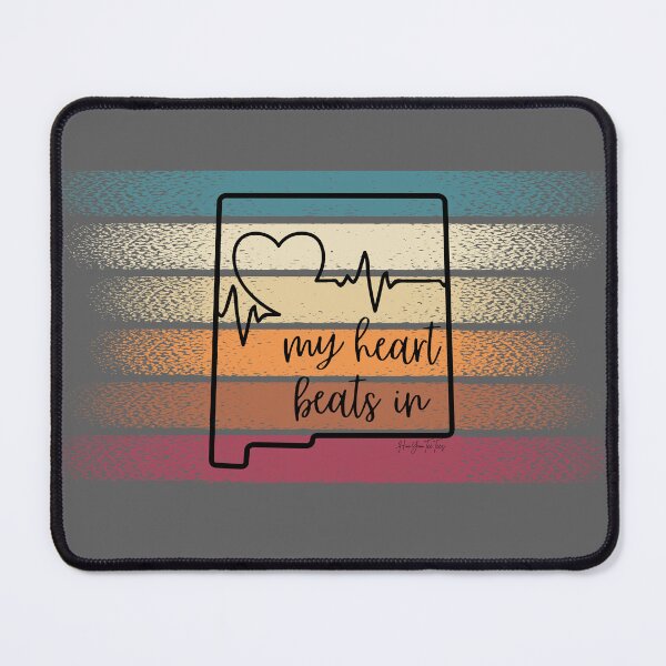 Item preview, My heart beats in New Mexico designed and sold by HooYooTeeTees.