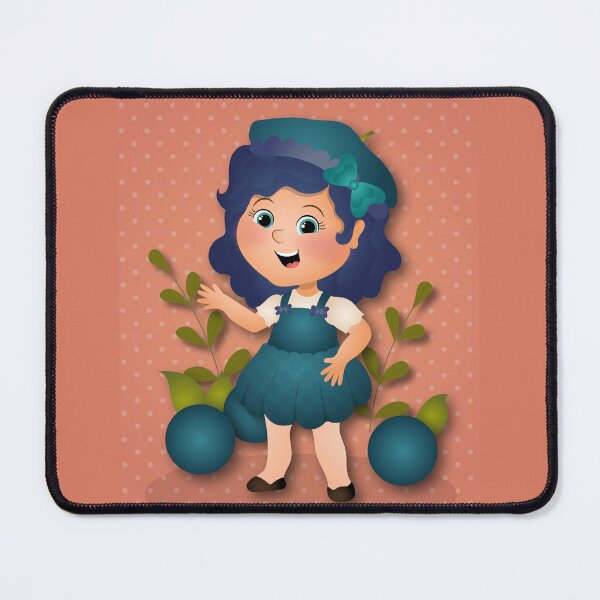 Item preview, Blueberry Girl designed and sold by ArtCarollina.