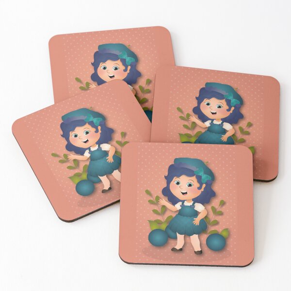 Item preview, Blueberry Girl designed and sold by ArtCarollina.