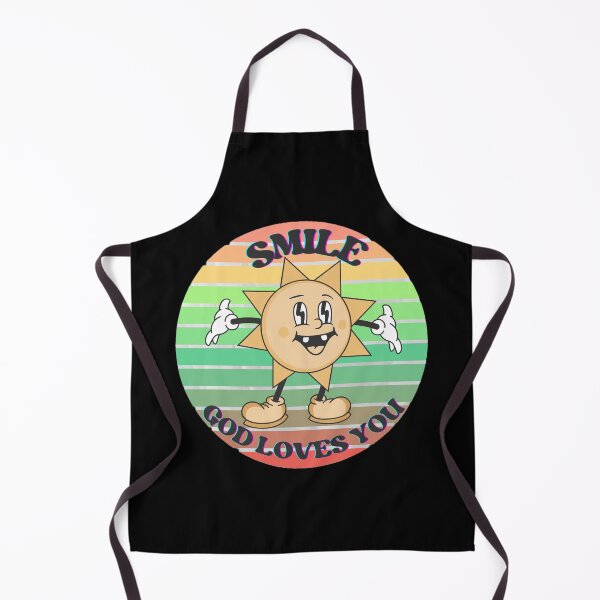 Item preview, Retro Smile God Loves You designed and sold by BeansHotTees.