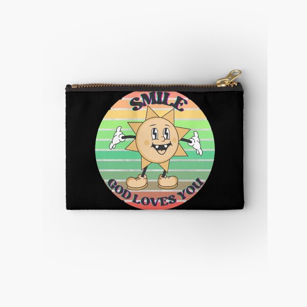Item preview, Retro Smile God Loves You designed and sold by BeansHotTees.