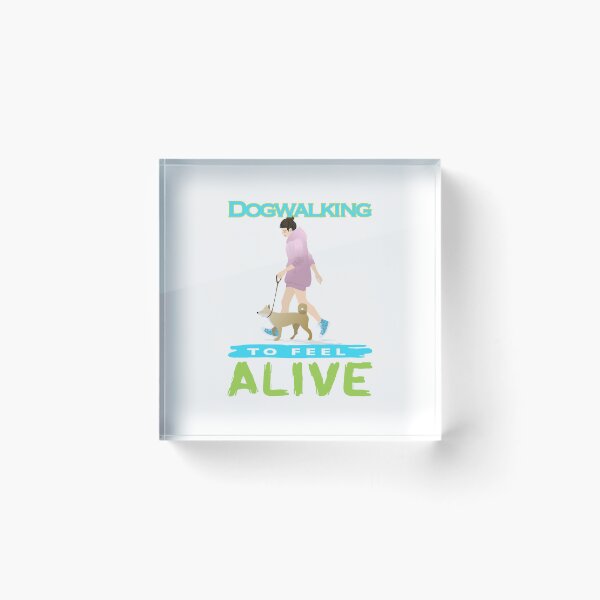 Item preview, Dogwalking to feel alive  designed and sold by LiberaCaballo.