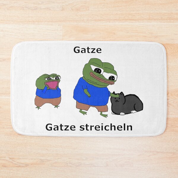 Item preview, Gatze streicheln (with text) designed and sold by Pivial.