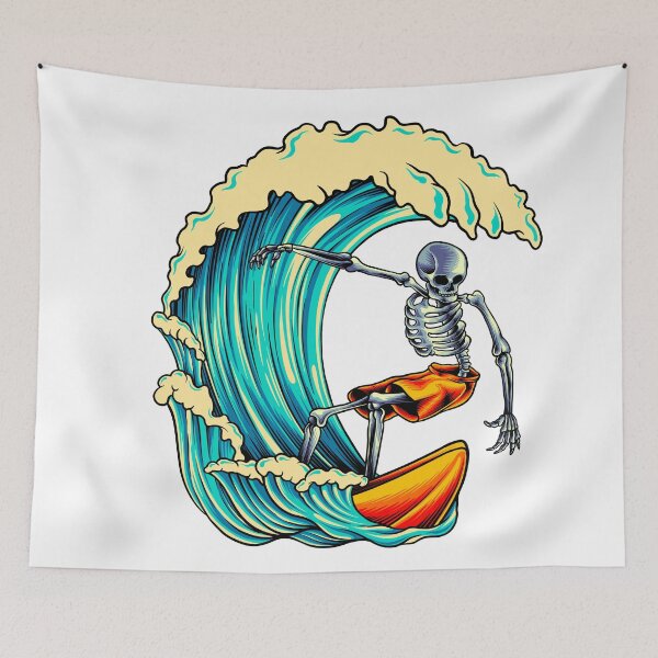 Item preview, Skull Surfing designed and sold by arjana31.