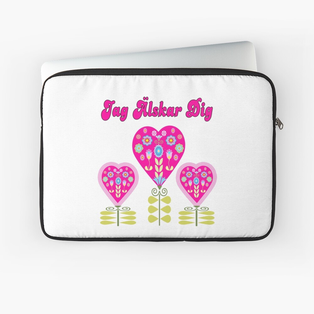 Jag Alskar Dig Schwedisch Ich Liebe Dich Herzen Valentinstag Iphone Hulle Cover Von Funnytshirtemp Redbubble