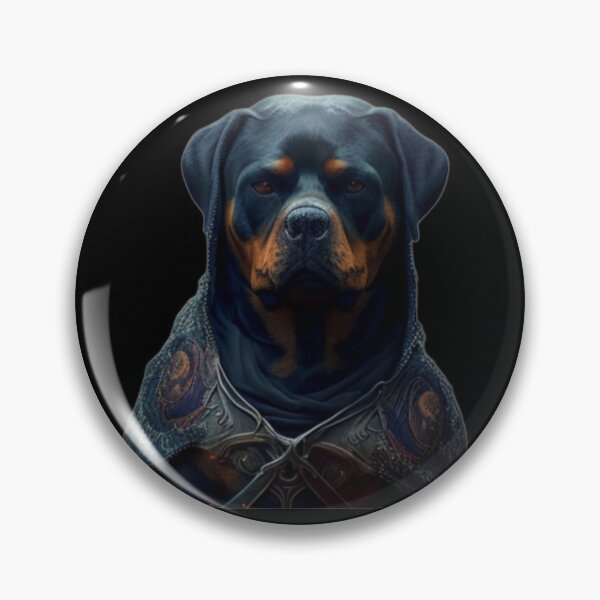 Item preview, Rottweiler Ai generated Goth designed and sold by Freedomink.