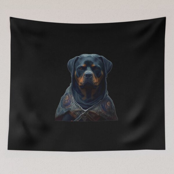 Item preview, Rottweiler Ai generated Goth designed and sold by Freedomink.
