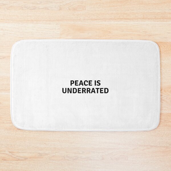 Item preview, Peace Is Underrated designed and sold by boldstuffshop.