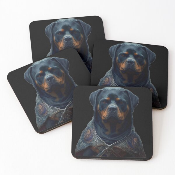 Item preview, Rottweiler Ai generated Goth designed and sold by Freedomink.