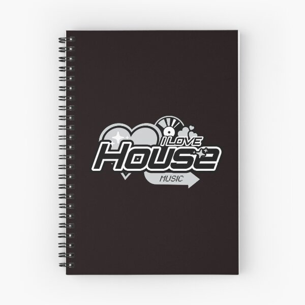 Item preview, HOUSE MUSIC  - I Love House Music Y2K (grey)  designed and sold by Discothreadz.