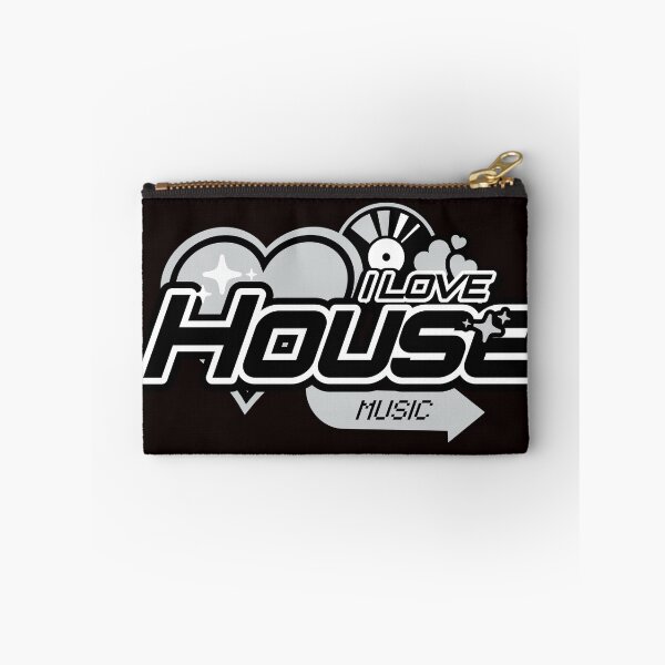 Item preview, HOUSE MUSIC  - I Love House Music Y2K (grey)  designed and sold by Discothreadz.