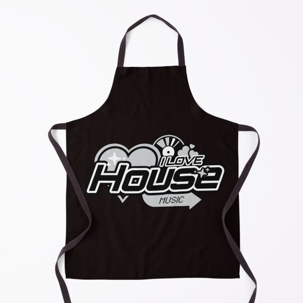 Item preview, HOUSE MUSIC  - I Love House Music Y2K (grey)  designed and sold by Discothreadz.