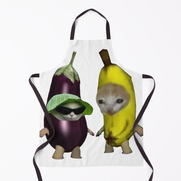 Item preview, Gato Banana And Gato Eggplant designed and sold by Mino Shop.