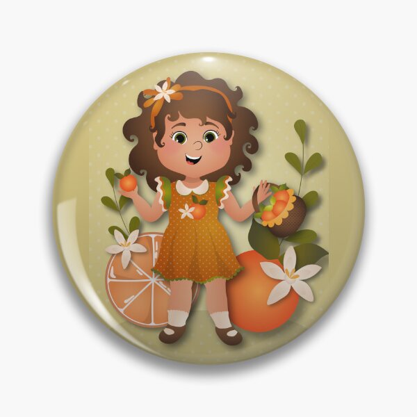 Item preview, Orange Girl designed and sold by ArtCarollina.