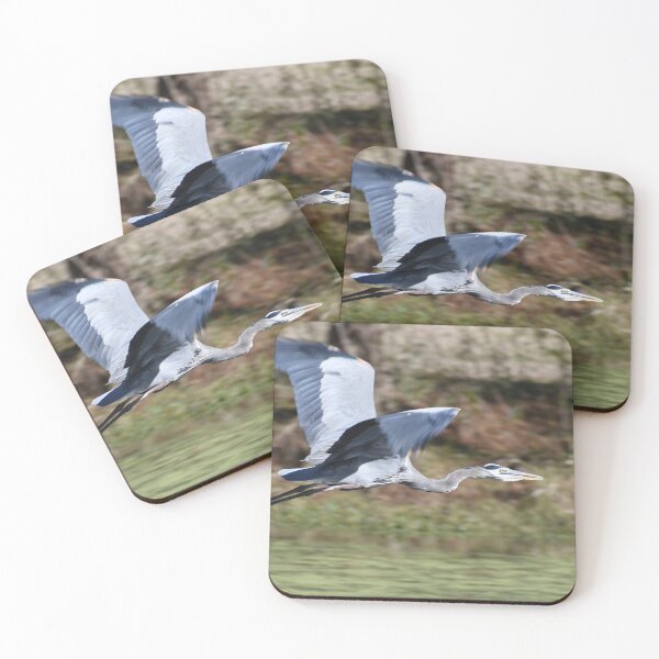 Item preview, Blue Heron in flight designed and sold by jesslea77.