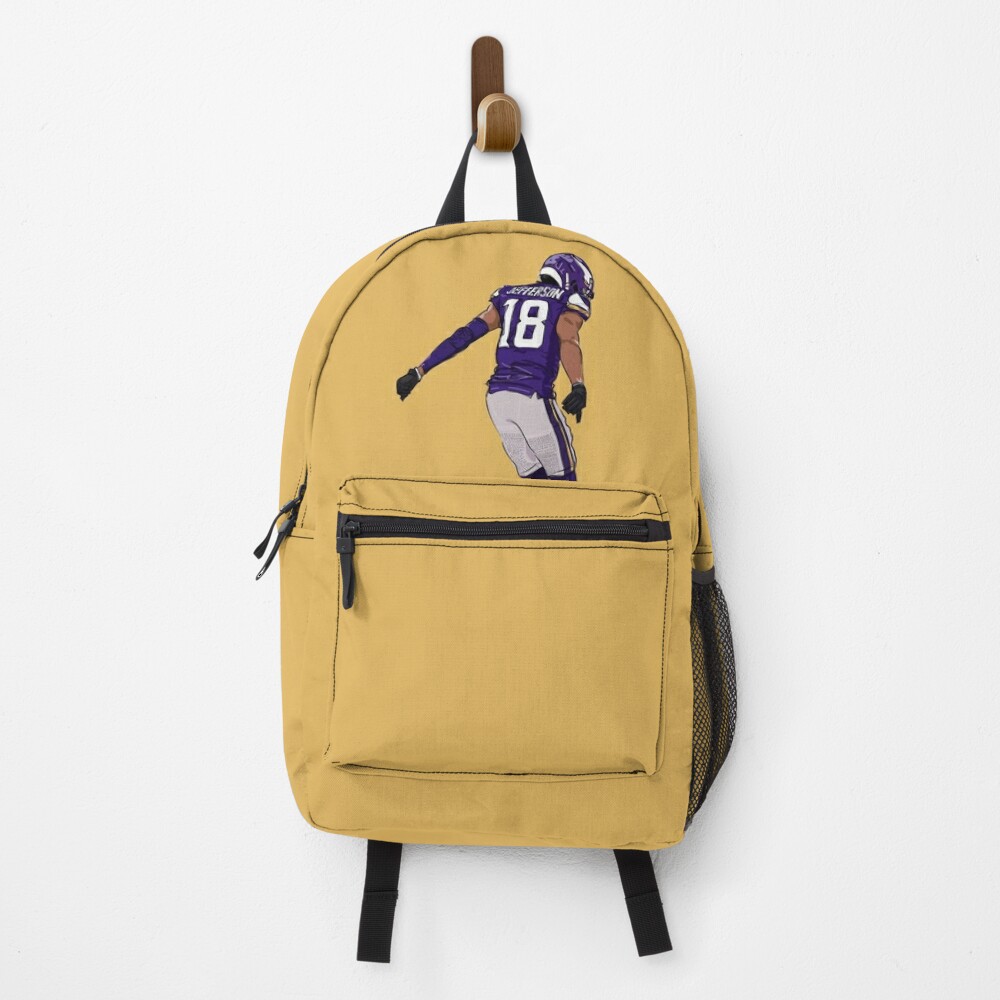 Justin Jefferson Drawstring Backpack Print #1246210