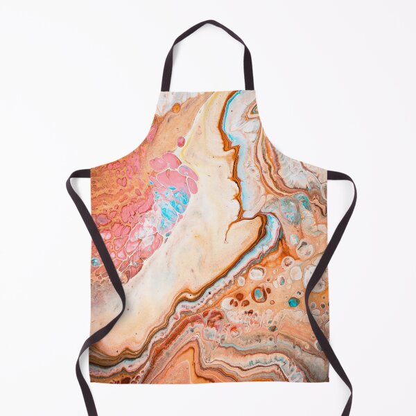 Item preview, Caramel Swirls 3  - Original Fluid Acrylic Abstract Painting designed and sold by lumino-one.