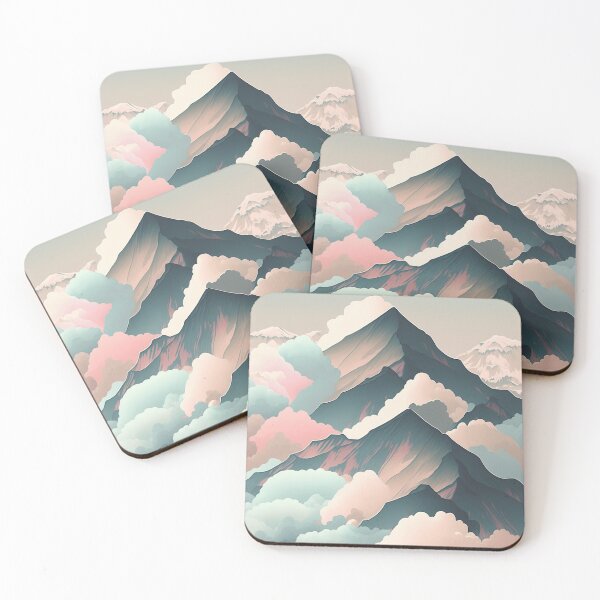 Item preview, Mountains and Clouds designed and sold by HillStage.