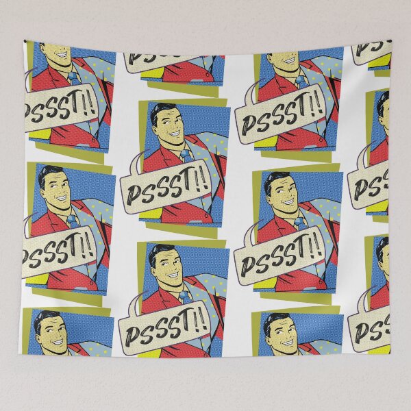 Artikelvorschau, Pop Art - Someone is calling you - PSSST!! entworfen und verkauft von portokalis.