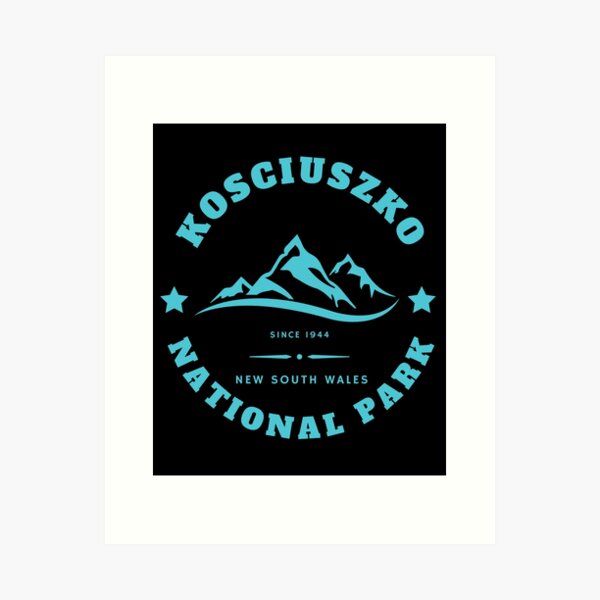 Item preview, Kosciuszko National Park designed and sold by DazArtDesigns.