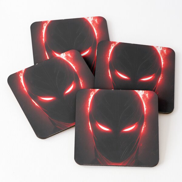 Item preview, Red and Black Alien designed and sold by atangerprints.