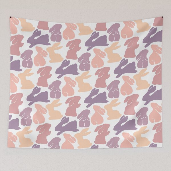 Item preview, Pattern with rabbits designed and sold by Veleri.