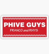 Phive Guys Franco and Rhys 2 Sticker