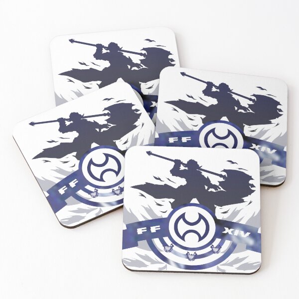 Item preview, FFXIV Warrior - Inner Chaos (Blue & Grey) designed and sold by Hyulia.
