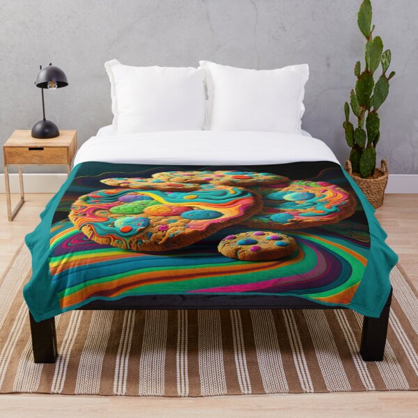 Artikelvorschau, Crumbl cookies in Psychedelic Colors entworfen und verkauft von WindCreation.
