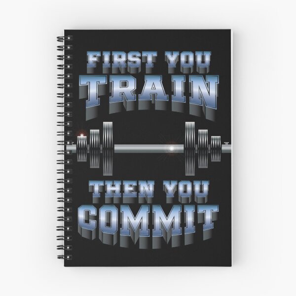 Item preview, First You Train, Then you Commit - Apparel designed and sold by LatinSaint.