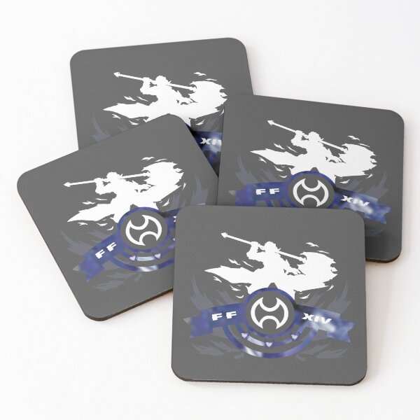 Item preview, FFXIV Warrior - Inner Chaos (Blue & White) designed and sold by Hyulia.