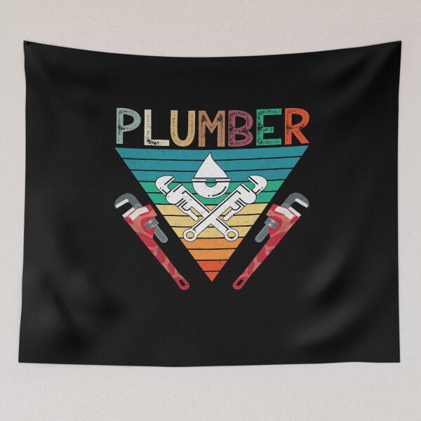 Item preview, Retro Vintage Plumber designed and sold by Trendy Valley .