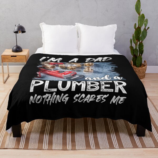 Item preview, I'M A Dad and A Plumber Nothing Scares Me Funny Plumber designed and sold by Trendy Valley .
