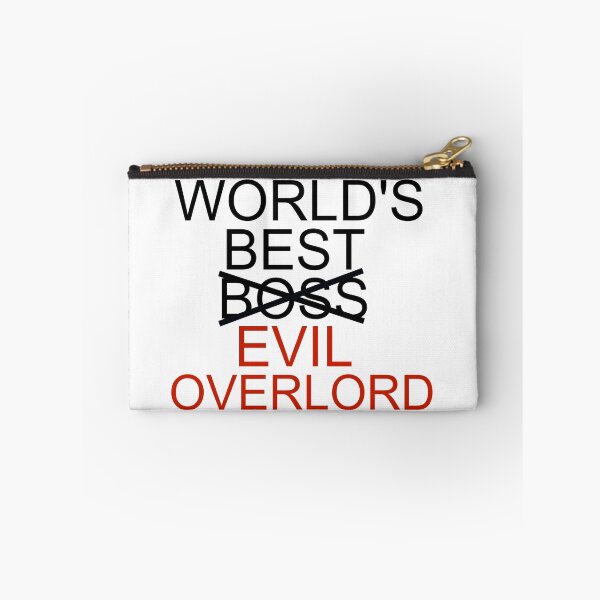 Item preview, WORLD'S BEST EVIL OVERLORD designed and sold by thatbookgal.