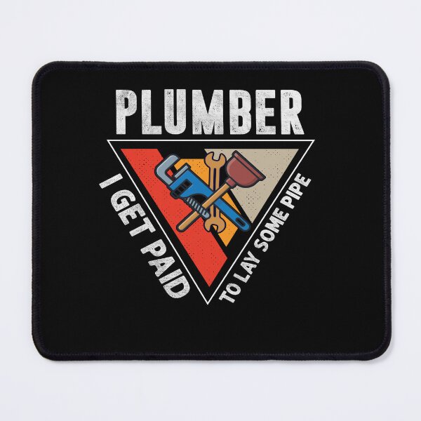 Item preview, I Get Paid To Lay Some Pipe Retro Plumber Funny designed and sold by Trendy Valley .